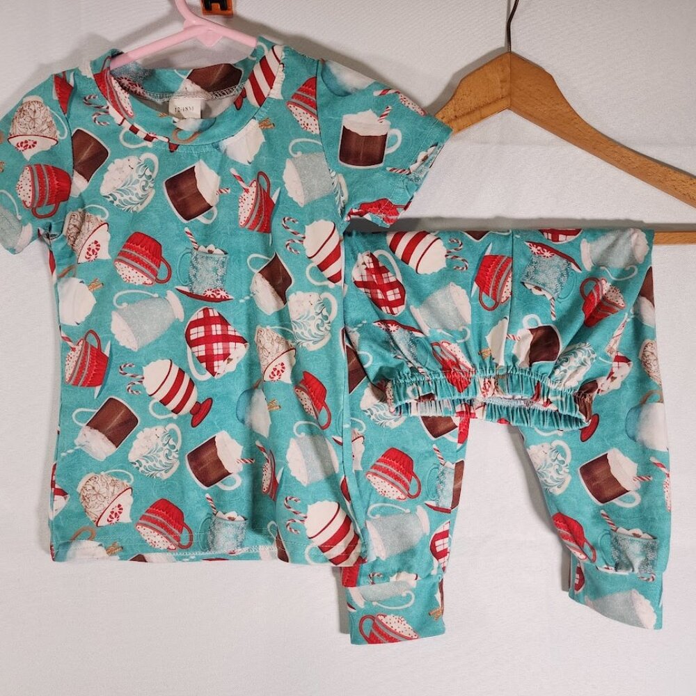 Boutique Brand Hot Cocoa Pajamas Size 12-18 Month